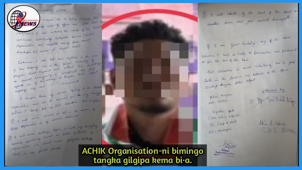 ACHIK Organisation-ni bimingo tangka gilgipa aro mirong ra·anggipa Rongram Outpost-ona re·bae kema bi·a