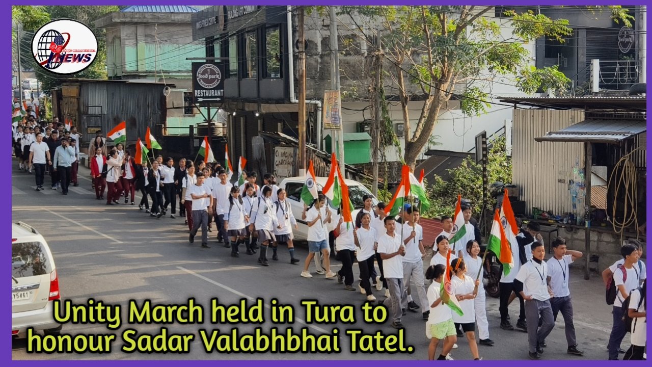 Unity March Held in Tura to Honour Sardar Vallabhbhai Patel and Promote National Integration