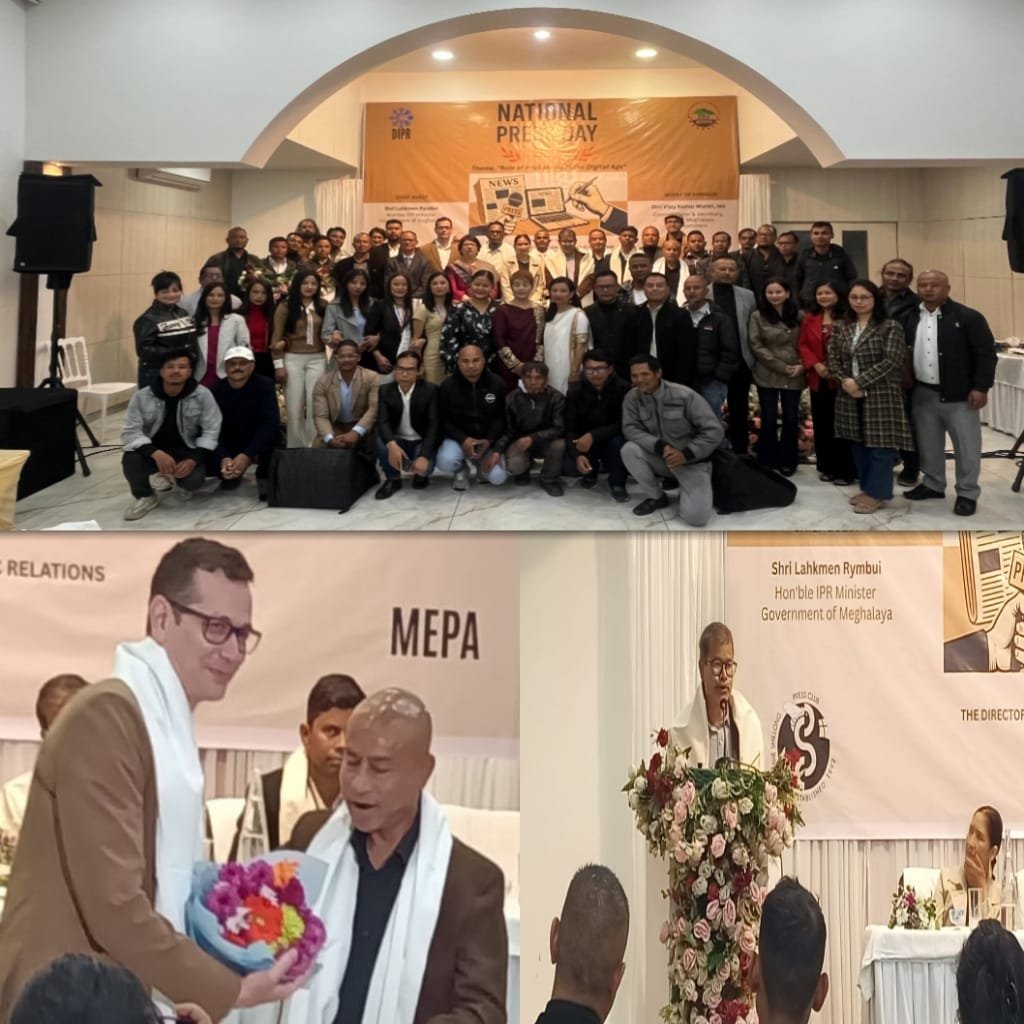 Garo Hills Press Club-ni dilgiparang skanggipa changna National Press Day-ko maniao bak ra·ea