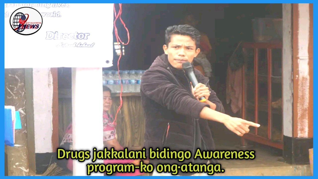 Drugs jakkalni bidingo Awareness program-ko Nangapa Bajaro ong·atanga