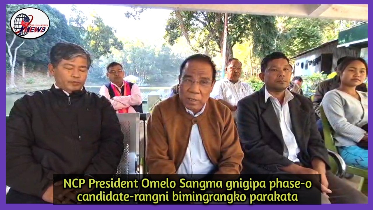 GHADC election-o susana NCP gnigipa phase-o sak 5 candidate-rangni bimingko parakata