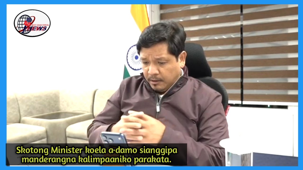 Skotong Minister koela a·damo a·sel ong·e sianggipa sakprakni nokdangna gong lak 3-ko on·na ku·rachaka