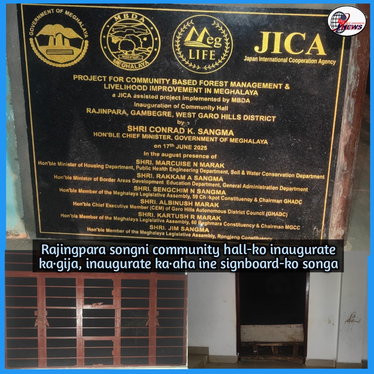 RAJINGPARA COMMUNITY HALL-KO MATCHOTGIJA GALCHIPA