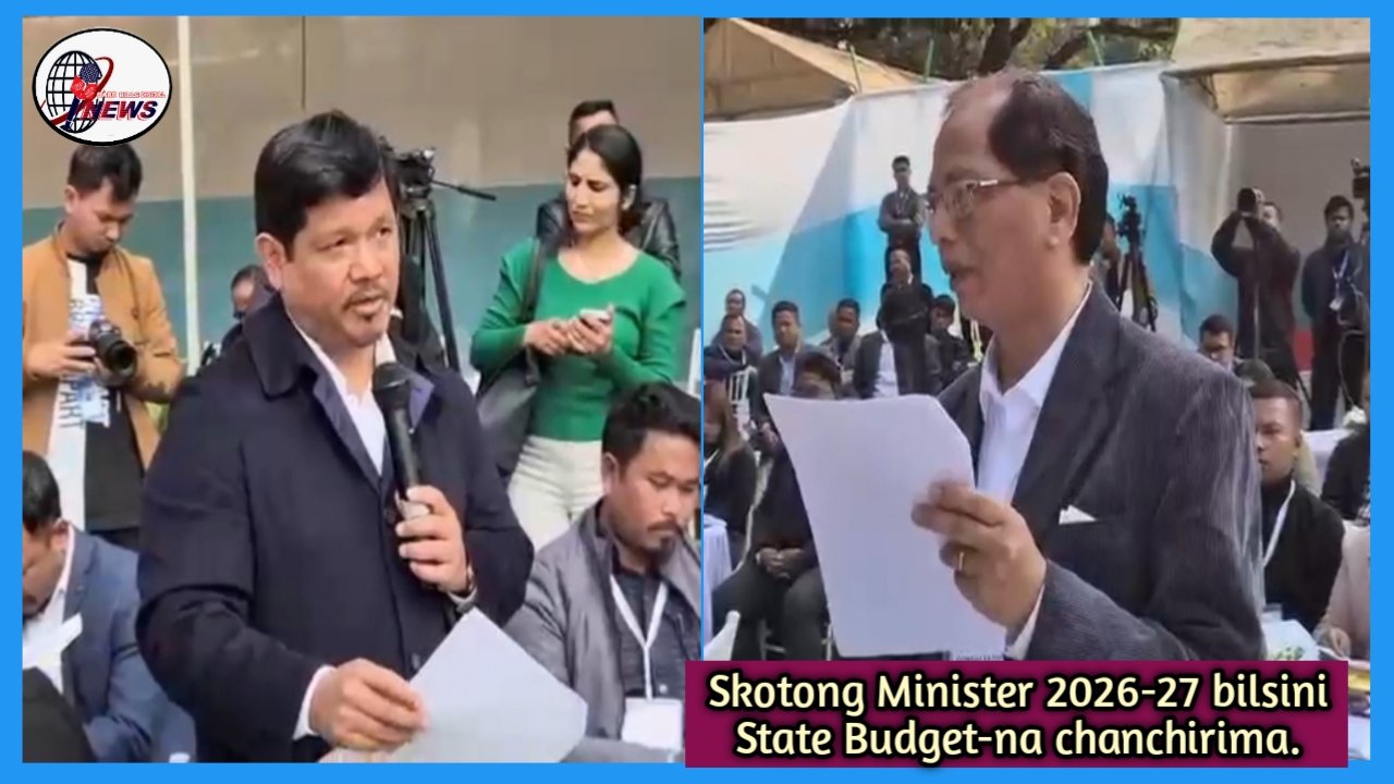 Skotong Minister 2026-27 bilsini State Budget-na songdongenggipa manderang tom·e baksa chanchirima