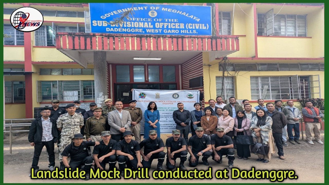 Multi State Mock Exercise on Earthquake held in Dadenggre