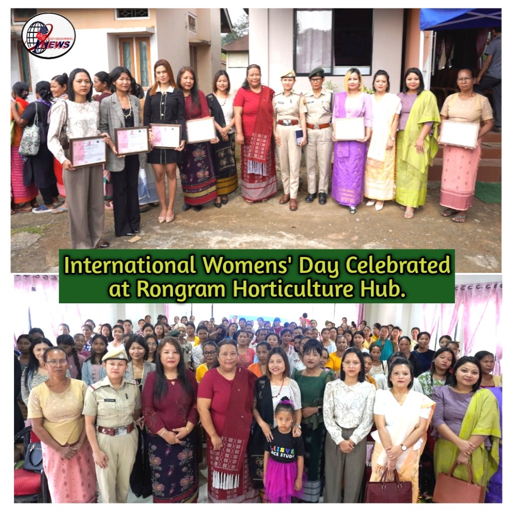 International Women’s Day Celebrated at Rongram Horti Hub in West Garo Hills