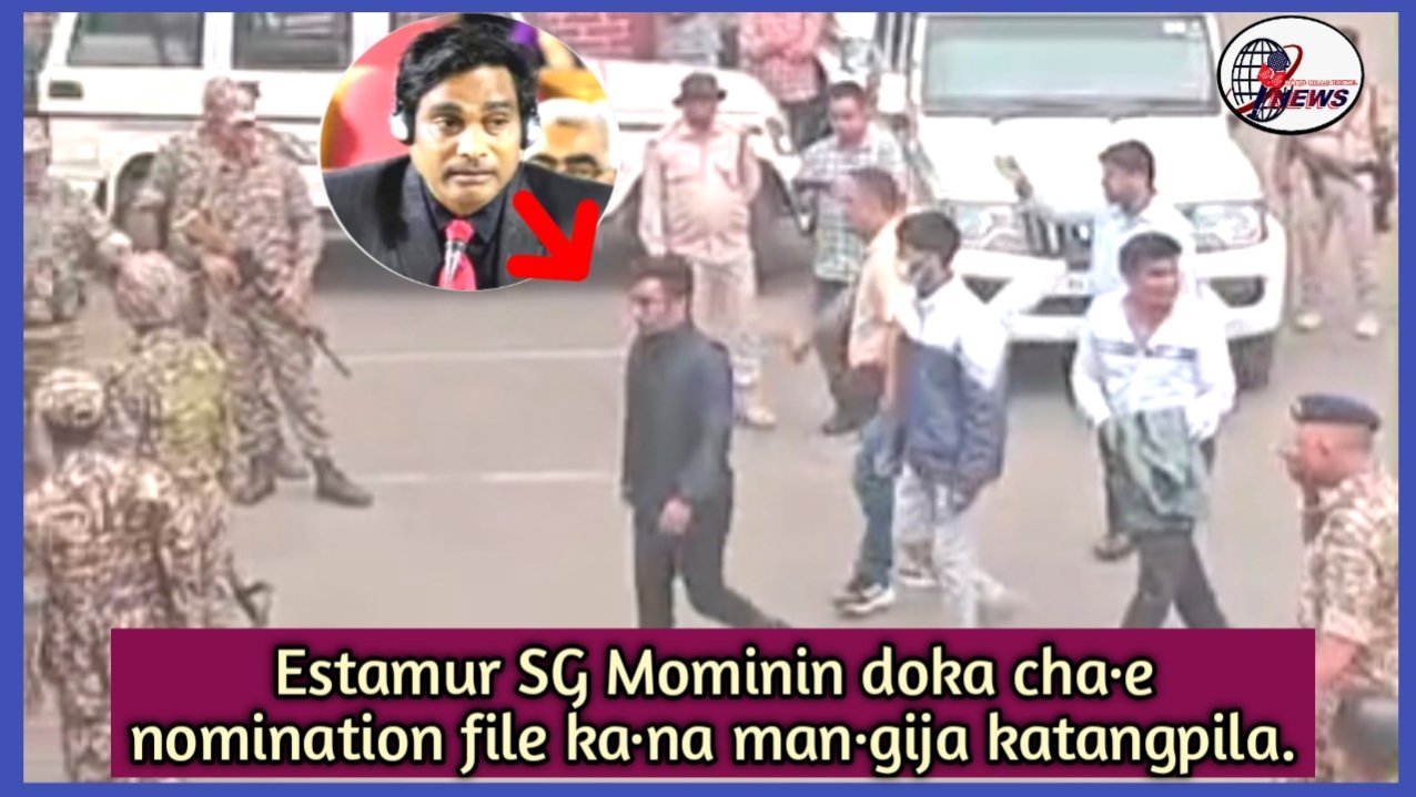 Gipin jatrang nomination file ka·na re·badraani a·sel Garo Hills-o so·sojengjeng ong·anirang batrikrikenga