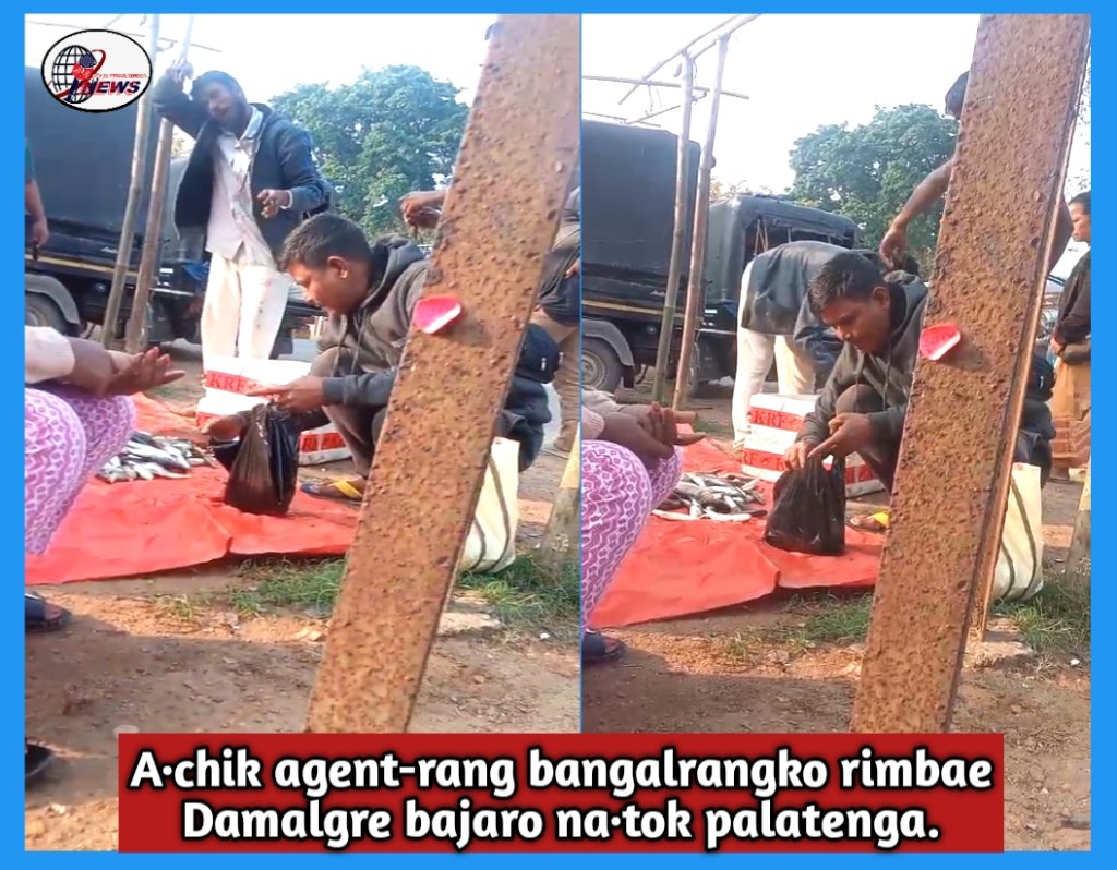 A·chik agent-rang bangalrangko rimbae Damalgre aro Garobadha bajar-rango na·tokrangko palatenga