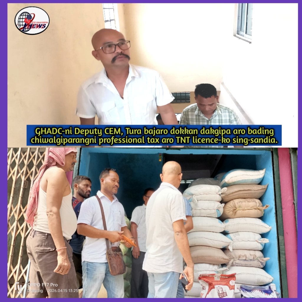 Tura bajaro dokkan dakgipa aro bading chiwalgiparangni professional tax aro TNT licence-rangko check ka·a