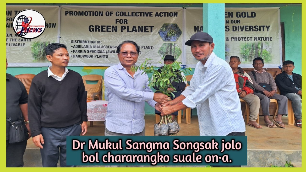 Dr. Mukul Sangma bang·a bol chararangko suale on·anga
