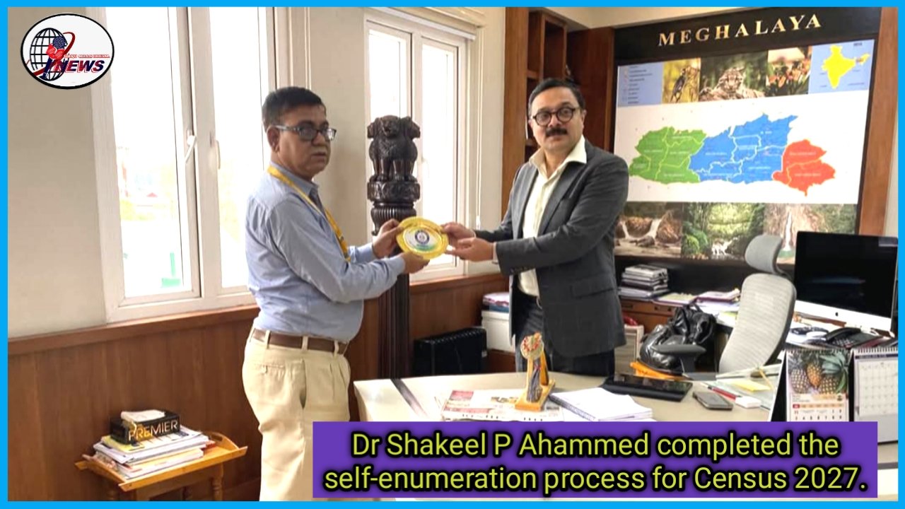 Chief Secretary completed the process through the dedicated self-enumeration portal