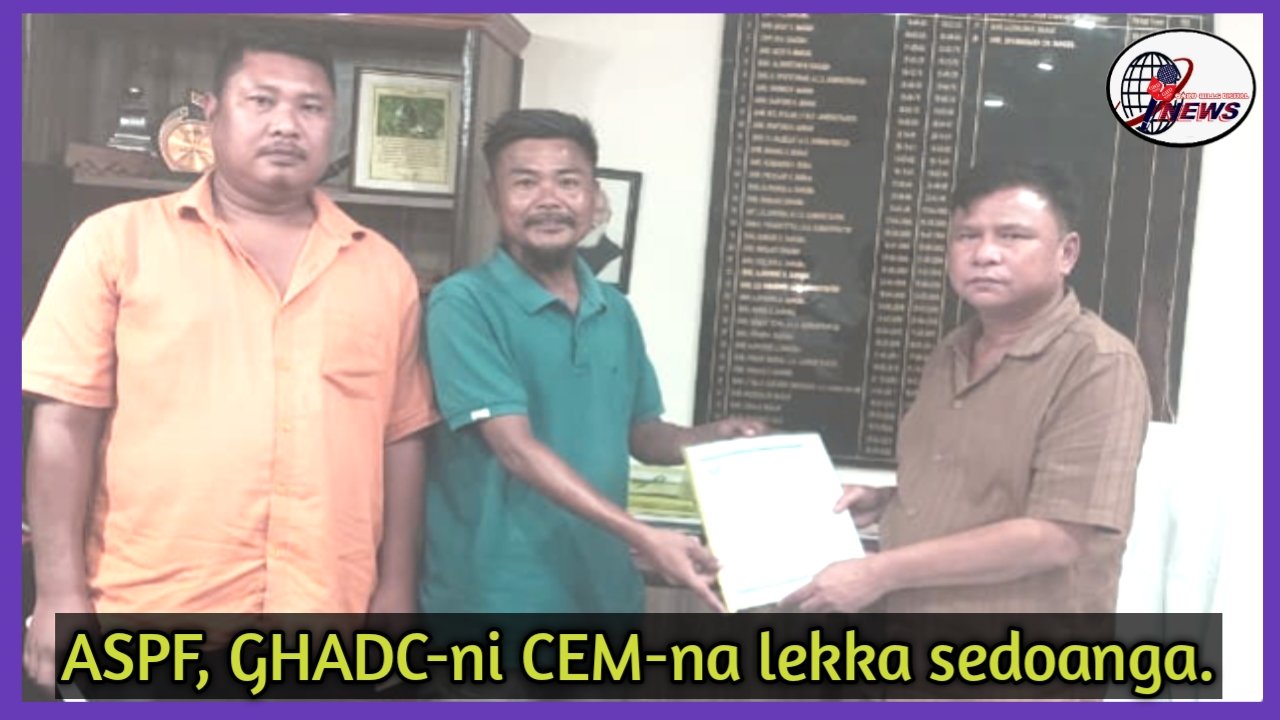 ASPF Garo Hills-ni sima-ari jolrangko tik ong·e nipiltaichina GHADC-ni CEM-ko didiata