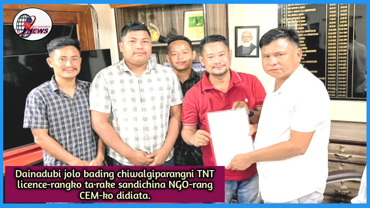 Dainadubi jolo TNT licence gri bading chiwalgiparangko sandichina NGO-rang GHADC-ko didiata