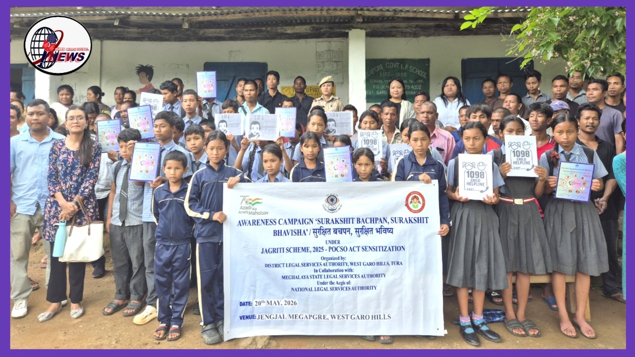 Awareness on Surakshit Bachpan, Surakshit Bhavishya held at Government L P School at Megapgre, Jengjal