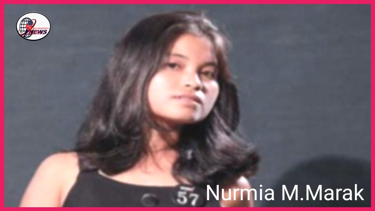 Nurmia Marak 2-gipa Glamorous India International Pageant-o susana seokako man·a