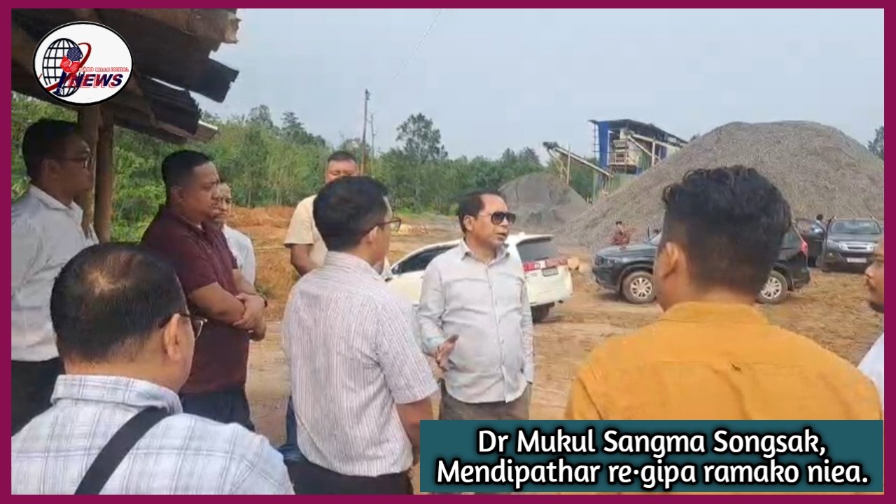 Dr Mukul Sangma Songsak, Barikgre PMGSY rama aro Songsak, Mendipathar ramako re·ange niea