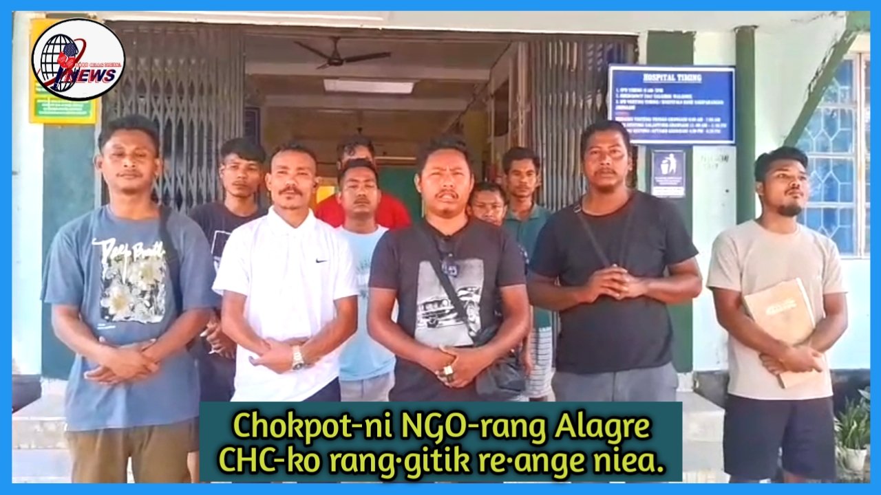 Chokpot Alagre CHC-ni Dr.Incharge Winje Sangma-ko NGO-rang mikkrakata