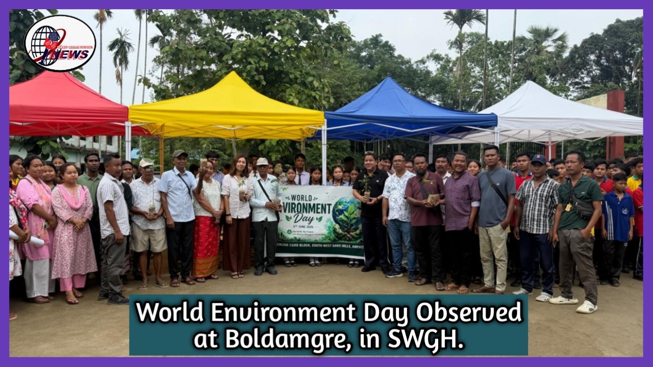 World Environment Day Observed at Boldamgre with Large-Scale Participation