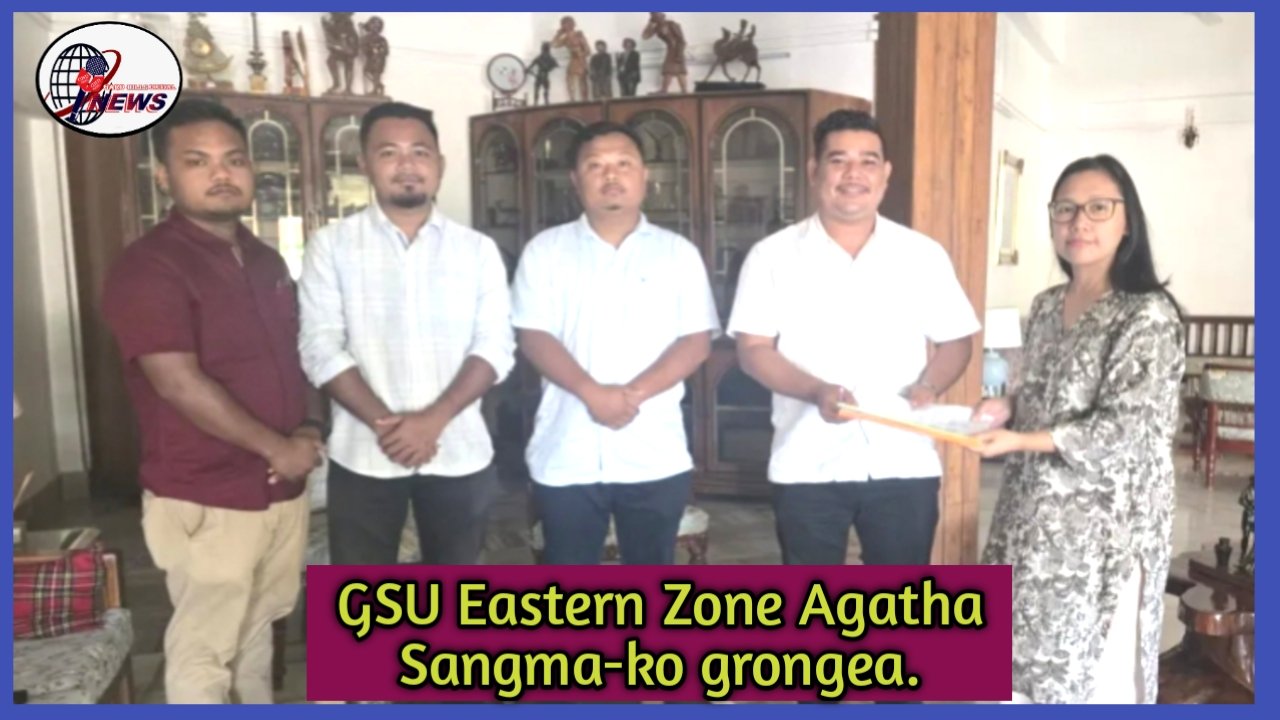 Williamnagar Samgong-o me·chik chadambe saksako so·otgipani bidingo sandianiko dakchina GSU-EZ, Agatha Sangma-ko mol·mola