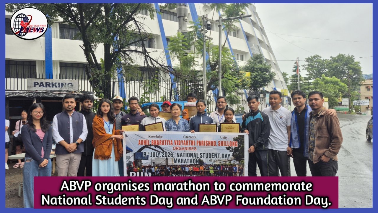 ABVP Organises Marathon to Commemorate National Students’ Day and ABVP Foundation Day*