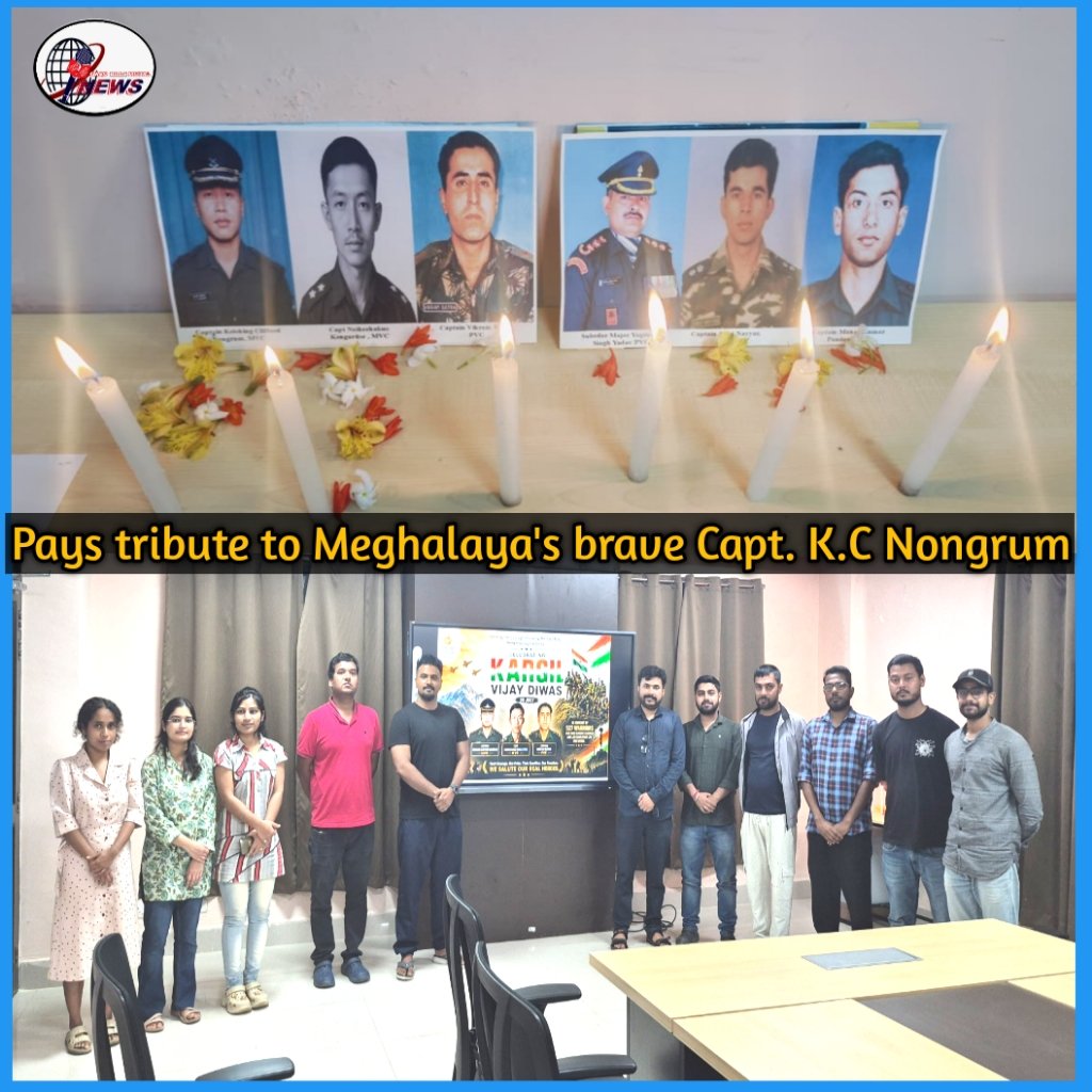Pays Tribute to Meghalaya’s Brave Son Captain Keishing Clifford Nongrum