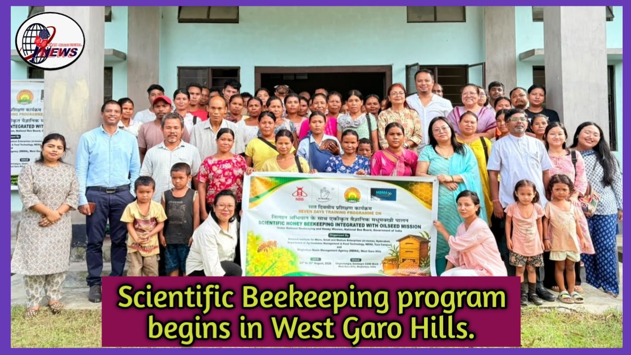 Seven-day scientific beekeeping training programme begins in West Garo Hills