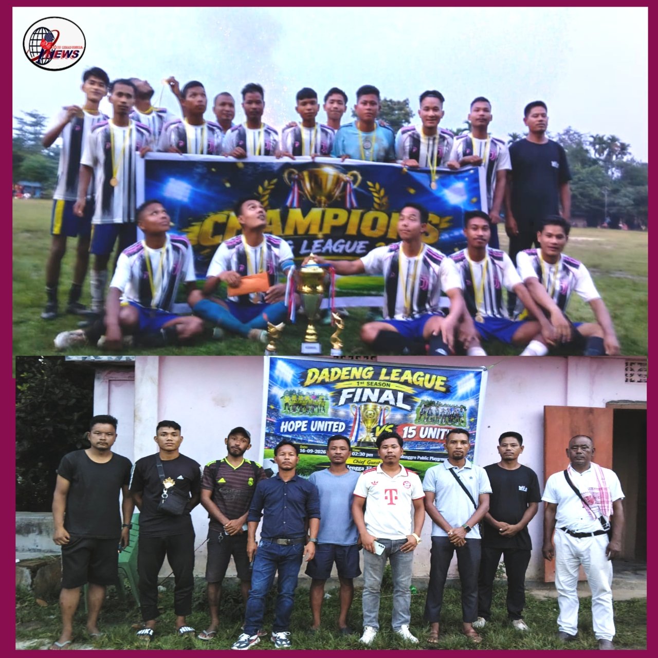 Dadenggre Football League 2026-ni final-o 15 United chea