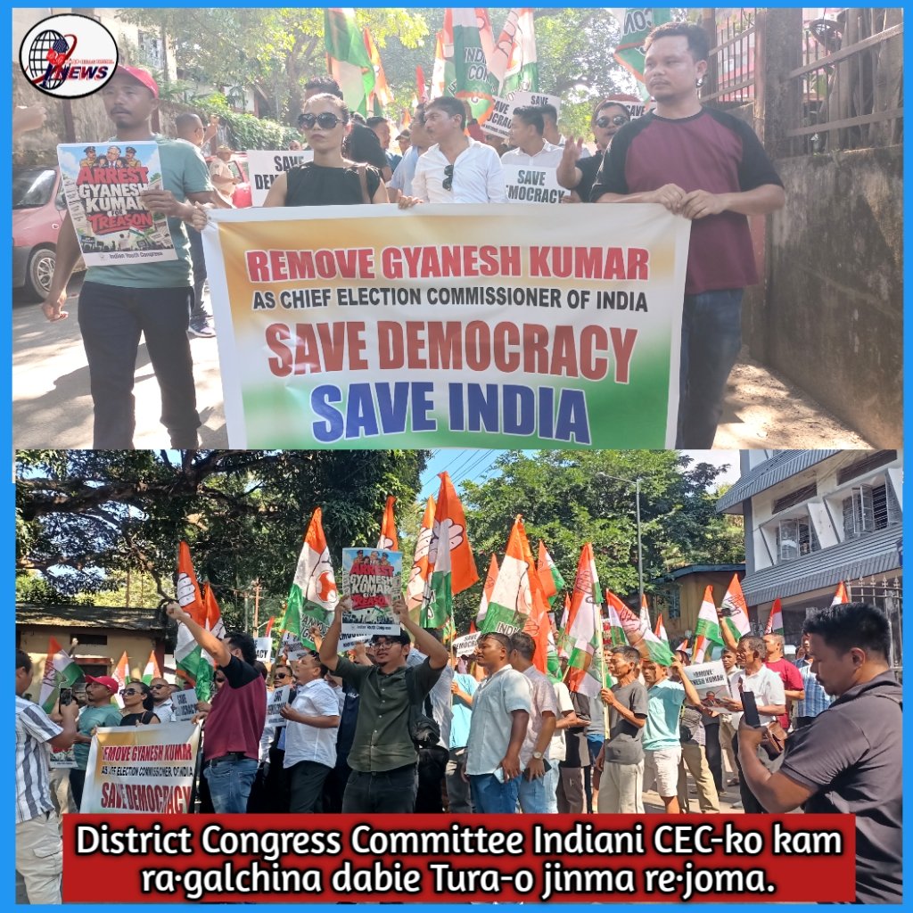 DCC aro MPCC Indiani CEC Gaynesh Kumar-ko kam ra·galchina dabie Tura-o jinma re·joma