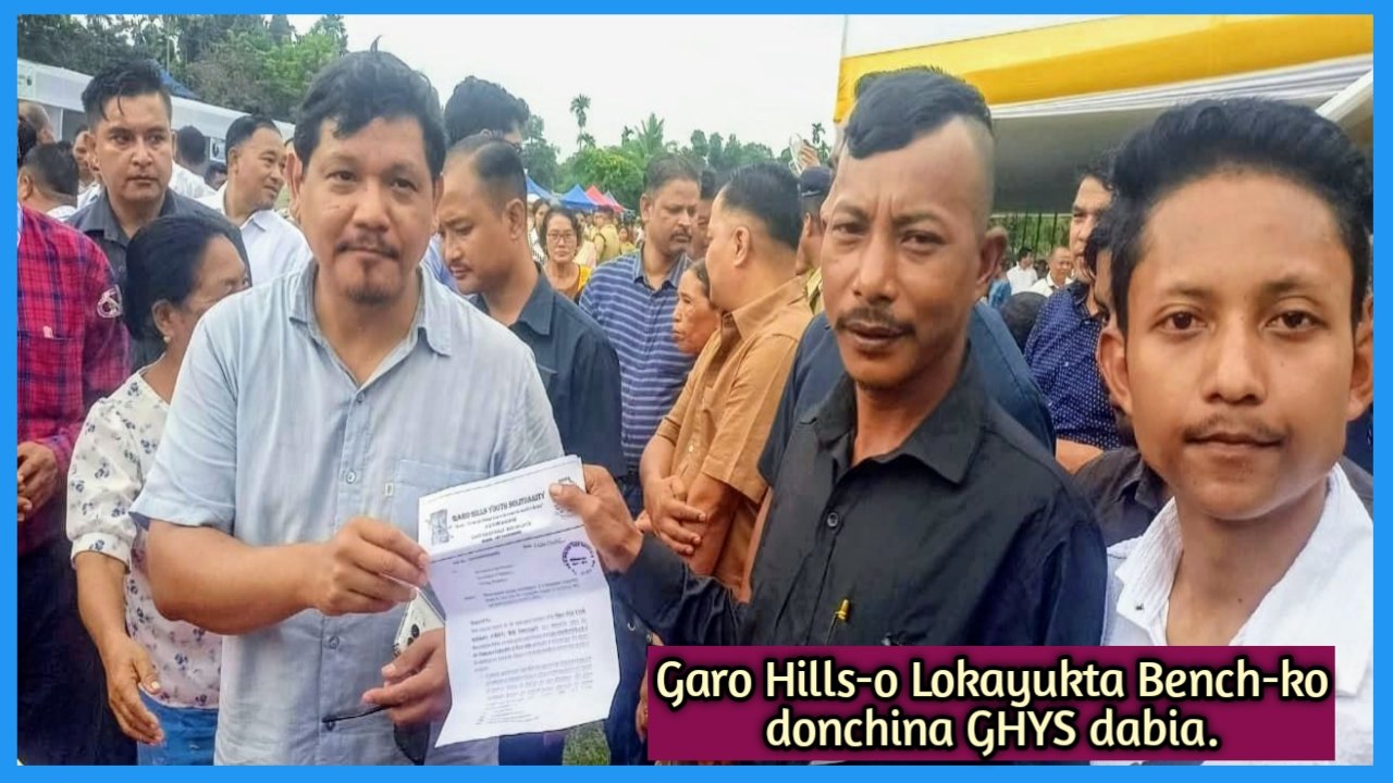 Garo Hills-o Lokayukta Bench-ko donchina GHYS dabia