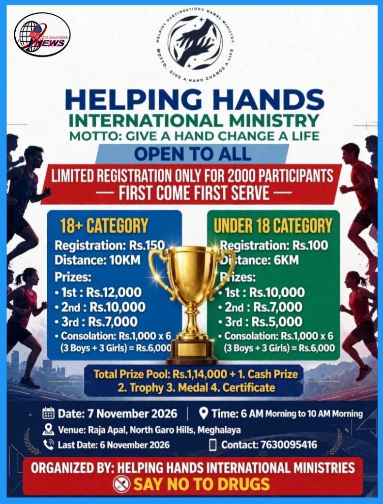 Helping Hands International Ministry Raja A·pal songo katsusaaniko ong·atenga