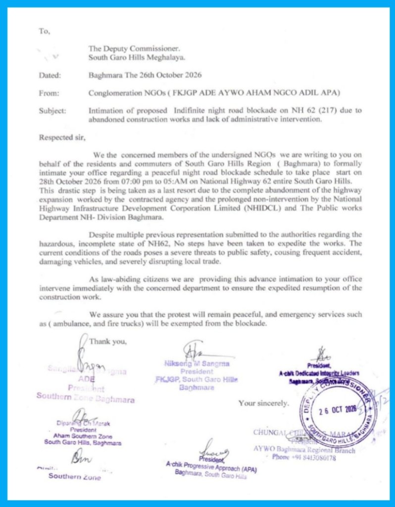 South Garo Hills-ni NGO-rang walo rama champenganiko a·bachengata